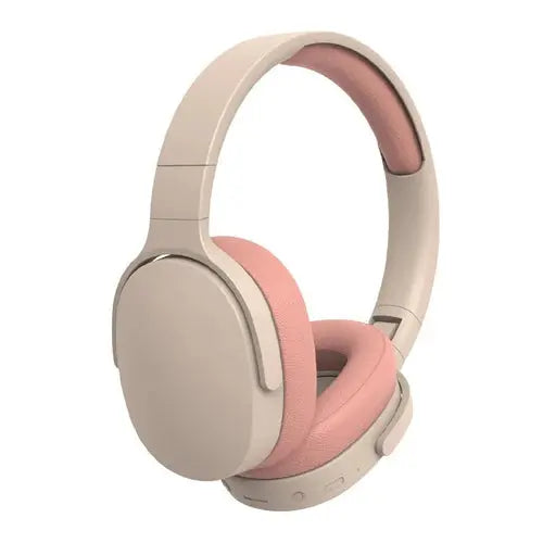 Wireless Bluetooth 5.3 Over-Ear Headphones Pink Lucky