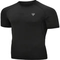 RDX T15 Short Sleeve Black Rash Guard Lemon Grapevine