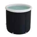 Foldable Ice Bath Tub for Athletic Recovery Teal Simba