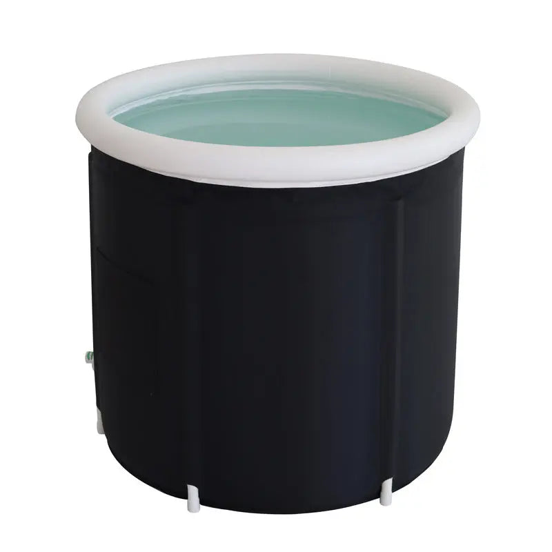 Foldable Ice Bath Tub for Athletic Recovery Teal Simba