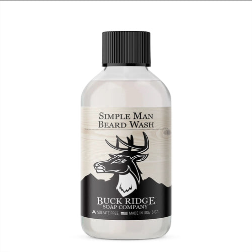 Buck Ridge Men's Simple Beard Wash Black Oliver